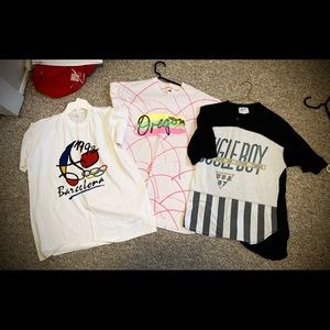 Lot of three casual t-shirts